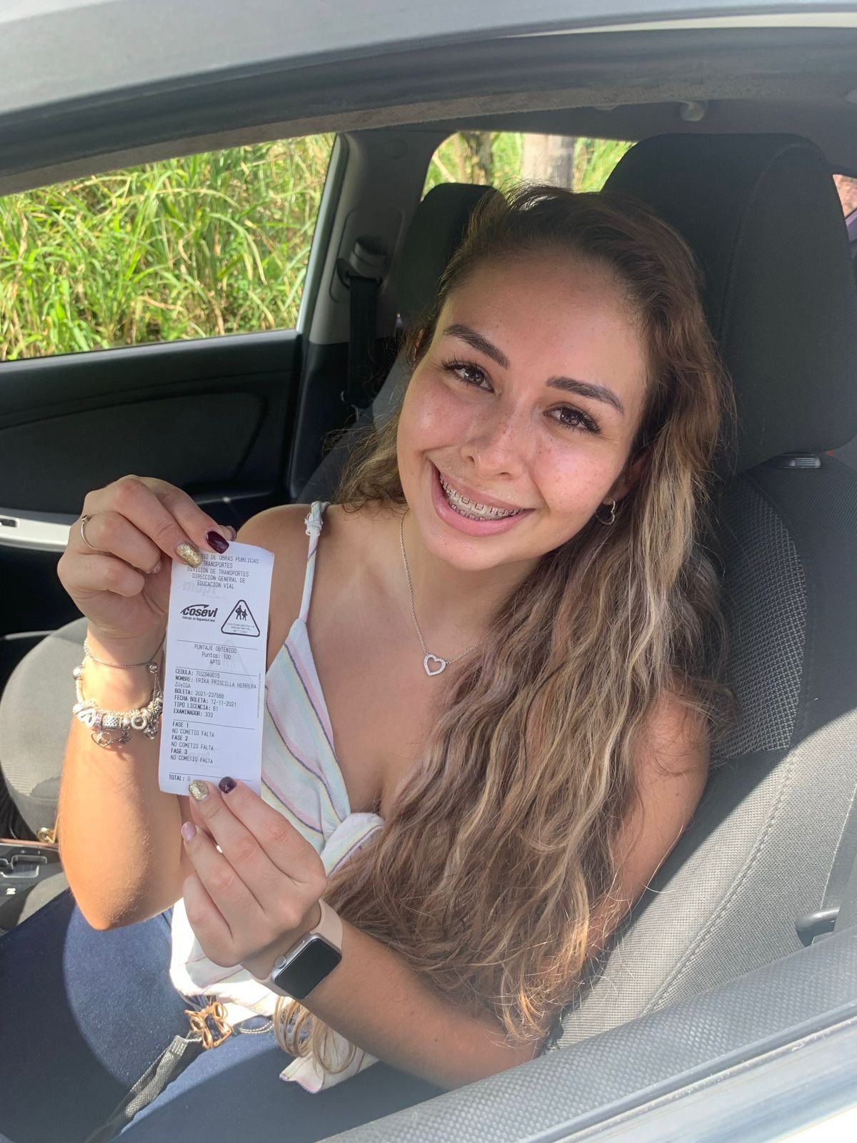 Daniela — Aprobó a la primera